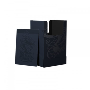 Arcane Tinmen Dragon Shield Card Deck Box – Deck Shell: Midnight Blue/Black – Durable & Sturdy Tcg, Ocg Card Storage – For Pokemon Yugioh Commander & Mtg Magic: The Gathering Cards (At-30756)