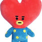 Aurora Lovable Bt21 Tata Stuffed Animal - Collectible Fun - Delightful Cuteness - Red 12 Inches