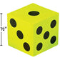 Teacher Created Resources Jumbo Foam Dice 4-Pack, Model 20810, Unique Size, Colorful Design