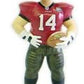 Forever Collectibles NFL Tampa Bay Buccaneers Mens Tampa Bay Buccaneers Brad Johnson Super Bowl 37 Ring Bobblehead, Team Colors 