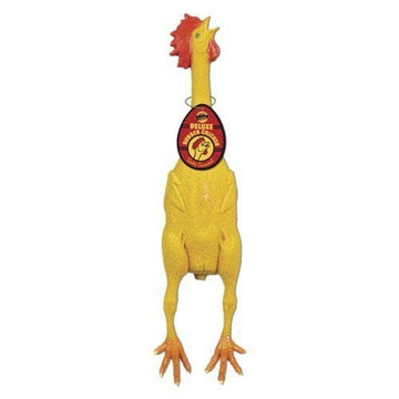 Accoutrements Deluxe Yellow Rubber Chicken - Fun Gag Gift, Novelty Toy for All Ages, Perfect for Parties and Pranks