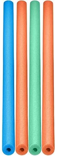 Lot Of 4 Pool Noodles Floating Swimming Fun 48'' Multipurpose Foam Craft Cylinder