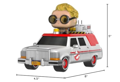 Funko Pop Rides: Ghostbusters 2016 - Ecto-1 Action Figure With Jillian Holtzmann