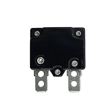Linkepow 2Pcs 10A Automatic Reset Relay Fuse Therma Switch Circuit Breaker Current Overload Protector Kids Powered Ride On Car A