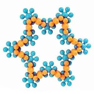 Tiniksha Star Shaped 100 Pcs Stem Toys Plastic Interlocking Blocks Building That Bends  Safe Material Preschool Classroom Games