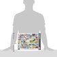 Eurographics Beaches Globetrotter Jigsaw Puzzle (1000 Piece) , Blue