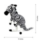Randimals Zebra Style Kangaroo Plush Stuffed Toy 15   Soft & Huggable  enhanced Quality Hybrid Animal Friend Encourages Adventure & Imagination