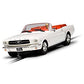 Scalextric James Bond Goldfinger White Ford Mustang 1:32 Slot Race Car C4404