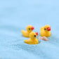 Emien 25Pcs Little Yellow Mini Duck Duckling Miniature Ornament For Diy Dollhouse Decoration Fairy Garden Plant D  Cor, Nice Dec