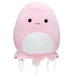 Squishmallow Jellyfish 20 Cm (8 Inch) Jayda Pink Sealife Plush Stuffed Animal Super Soft Cuddle Pillow