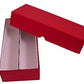 Guardhouse 10'' Double Row Storage Box For 2'' Paper And Plastic Coin Holders Red