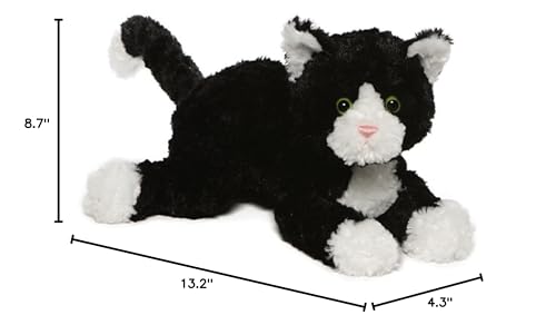 GUND Sebastian Tuxedo Kitten Plush Toy, 14" Black/White Cat Stuffed Animal, High Quality Materials, Ages 1 and Up