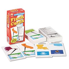 Carson Dellosa Flash Cards Us States & Capitals (Set Of 6)