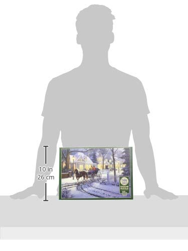 Cobblehill 80128 1000 Pc Horse-Drawn Buggy Puzzle, Various