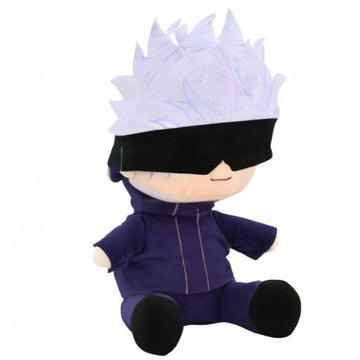 Banpresto Jujutsu Kaisen Satoru Gojo Big Plush Toy - Multicolor, Plush Material, Model FR40001