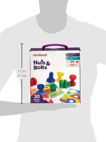 Miniland Nuts & Bolts Learning Playset