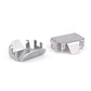 KYX Racing Stainless Steel Front Rear Axle Protective Plate Axle Guard Board Upgrades Accessories for RC Crawler Car Axial SCX10