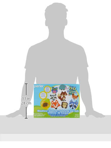 Perler Beads Woodland Creatures Animal Pattern Crafts for Kids, 4004 pcs