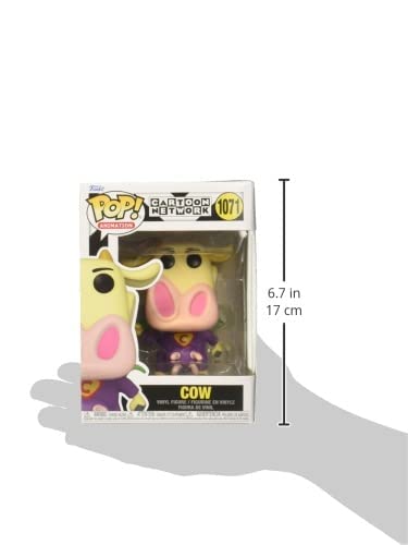 Funko Pop Pop! Animation: Cow & Chicken - Cow Pop Animation: Cow & Chicken- Superhero Cow Multicolor