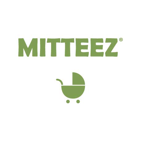 MITTEEZ Wood Baby Organic Wooden Teether - Natural, 1 Count, Model WTNT, Includes Absorbent Cloth