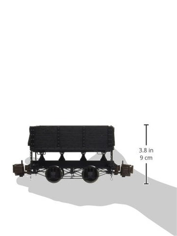 Bachmann Industries Scale Ore Car - Side-Dump Car - Black - Large ''G'' Rolling Stock (1:20.3 Scale)