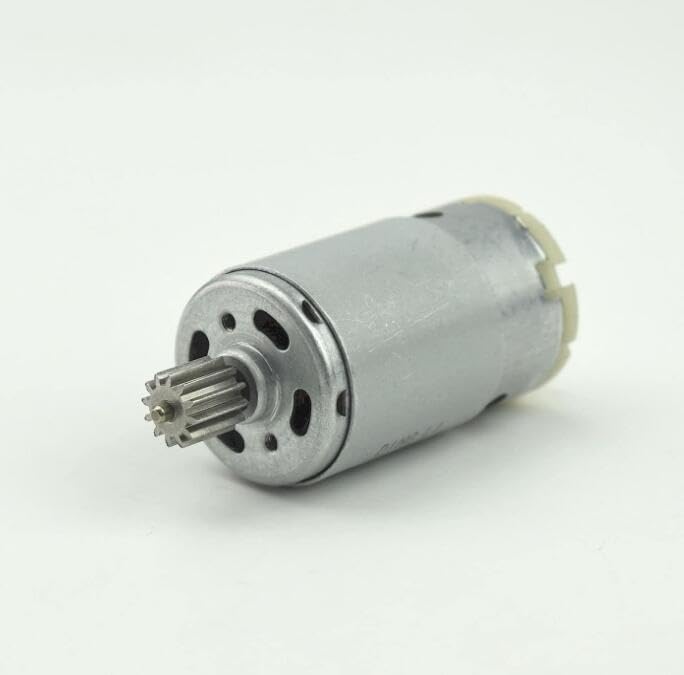 Chancs Gear Electric 390 Motor Dc 6V 19000Rpm Diy Model Making Parts With 12-Tooth Gear 2Pcs With Replace Rs-380