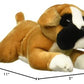 Aurora® Adorable Miyoni® Boxer Stuffed Animal - Lifelike Detail - Cherished Companionship - Brown 11 Inches