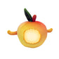 PLUSHOLOGY Squishy Peach Stuffed Animal; Ultra Soft and Cuddly Plush Toy for Kids 3 Years Old to mature-themeds; Child-Safe Embroidered Eyes adds a Unique Aesthetic; (5 Tall)