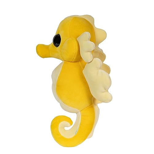 Adopt Me! Seahorse Collector Plush - 8" Rare Series 2 Toy - Polyester Material - Exclusive Virtual Item Code Included