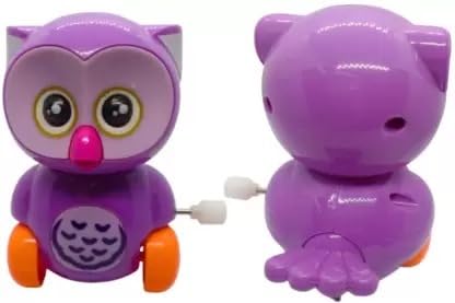 Bestie Toys Cute Colorful Owl Operated Crawling Jumping Toys For Kids(Pack Of 1)