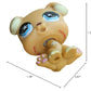 Lpscb Custom-Made Baby Puppy Pet Shop Toy Dog Great Dane Dachshund Cocker Spaniel Mini Bobble Head Animal Figure 1.5 Inch (Tan S