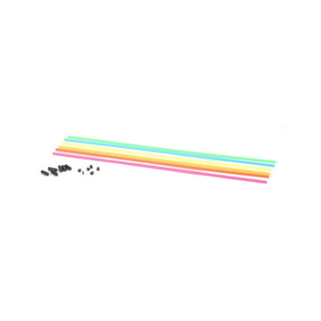 Du-Bro 2355 Neon Antenna Tube Assortment With Cap (6-Pack)