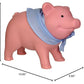 Schylling Rubber Piggy Bank Pink, 1 Ea