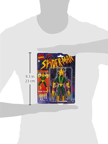 Marvel Legends 6-Inch Electro Action Figure - Retro Collection, Red, Plastic, Model E9318