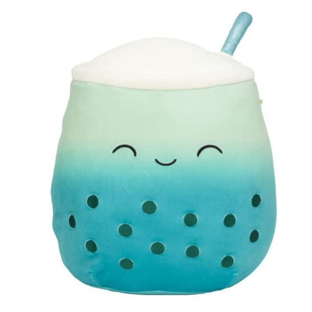 Squishmallows,Kellytoy Bubble Tea 5'' Bergit Poplina Jakarria Plush Doll (Set Of 3)