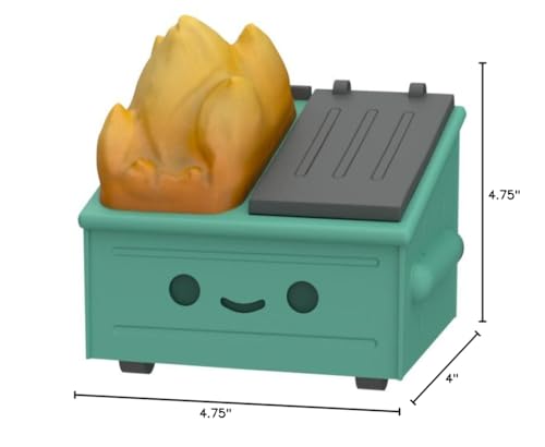 100% Soft Dumpster Fire Vinyl Figure