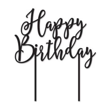 Happy Birthday Cake Topper