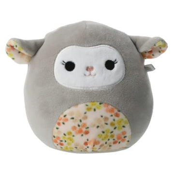 Squishmallows Kellytoy 2023 Easter Elea The Lamb 5/ ' ', Grey