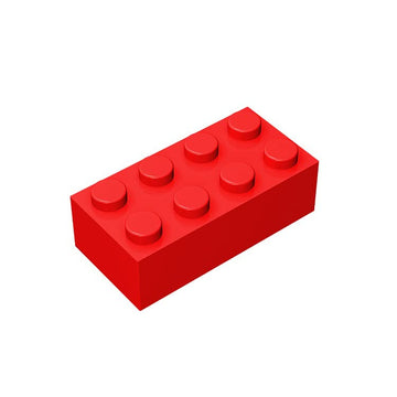 Classic Building Bricks 2 X 4 100 Piece, Compatible With Lego Parts 3001, Creative Play Set - 100% Compatible With Lego And All