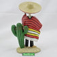 Dod Bandito Mexican Bandit With Cigar Skeleton Outlaw Sculpture