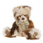 Charlie Bears – Annie Versary | 2023 Long Plush Fluffy Brown And Beige Teddy Bear