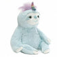Gund Dazzle Slothicorn Plush Toy, Sloth Unicorn Stuffed Animal For Ages 1 And Up, Blue/Rainbow, 9