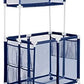 Tisyourseason Large Rolling Storage Cart With Shelves And Mesh Basket Organizes Pool Toys, Floats, Noodles, Goggles, And Accesso