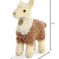 Aurora® Realistic Miyoni® 2 Tone Llama Stuffed Animal - Lifelike Detail - Cherished Companionship - Brown 12 Inches