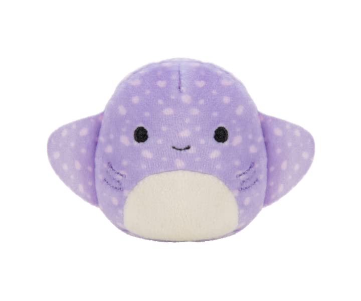 Squishville by Original Squishmallows Summer Squad - 2-Inch Anastasia, Aziza, Brenda, Suneetha, Carlito, & Carlos Plush - Toys f