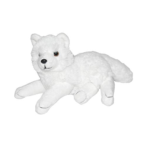 Wild Republic Arctic Fox Plush, Stuffed Animal, Plush Toy, Gifts For Kids, Cuddlekins 8 Inches, Multi