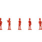 Airfix A00701V Guards Band Classic Vintage Figures, Un Painted