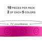 Teacher Created Resources Happy Faces Wristbands, Multi Color (6550)