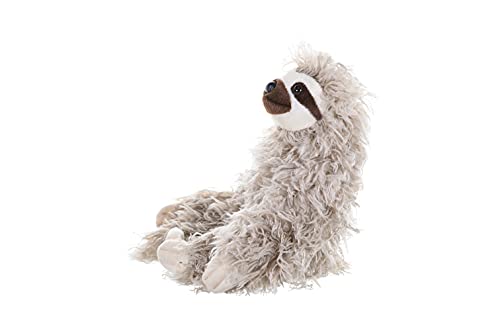 WILD REPUBLIC 8 Grey Three Toed Sloth Plush Stuffed Animal Toy - Perfect Cuddlekins Gift for Kids and Sloth Lovers