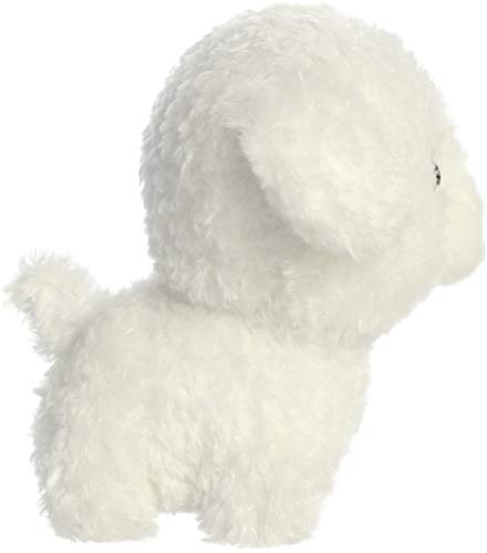 Aurora® Bichon Frise Stuffed Animal - White 6.5 Playful Teddy Pet - Unique Design for Endless Play - Small Size
